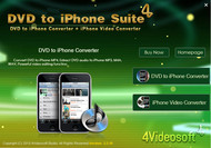 4Videosoft DVD to iPhone Suite screenshot